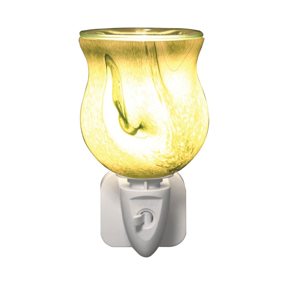 Aroma Green Swirl Plug In Wax Melt Warmer Extra Image 1